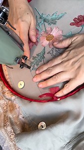 2.5K views · 447 reactions | What machine can you use for free motion embroidery? Virtually any sewing machine  | Vania Santos | Facebook