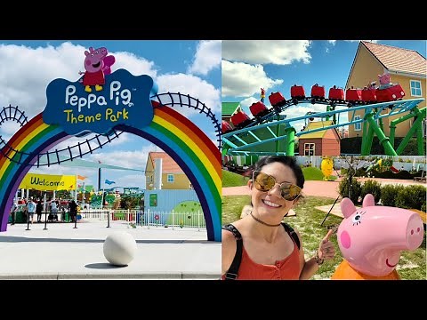 Peppa Pig Theme Park Opening Weekend! FULL Tour! Florida’s Newest Park is HERE and it’s ADORABLE!🐽
