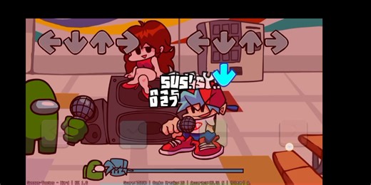 ［FNF Impostor V3］Green一阶段困难模式（手残党啊：（