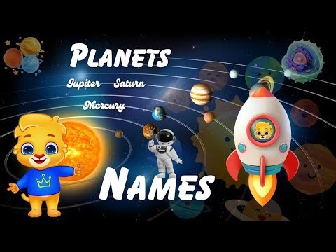 Planets Names for Kids | Solar System Learning | Planets in Order | Kids Learning Videos