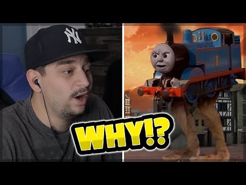 THOMAS HAS LEGS?! - YTP: THOVIS (Collab Entry) REACTION!