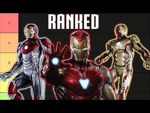 Every Iron Man Suit RANKED (Tier List)