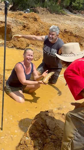 150K views · 1.3K reactions | SUPER RARE FOSSIL ALERT!!! Amazing walrus tusk found at the 100 acre pit at Palmetto Fossil Excursions! | Lost World Excavations | Facebook