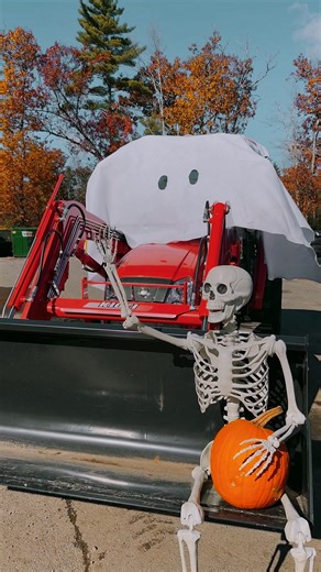 If ghosts don’t exist… explain this. 👻 Our tractors are so legendary, even the spirits want to take one for a spin. 🚜💨 #ConcordTractor #GhostTrend #HauntedHorsepower #HappyHalloween #TractorLife #NHFarms | Concord Tractor