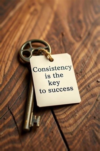 consistency is the key to success #shorts