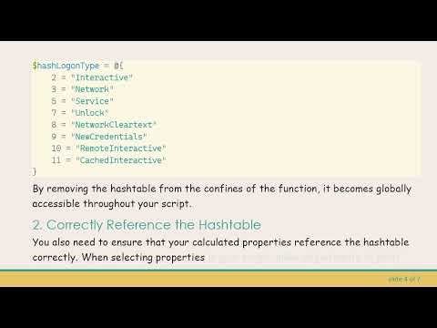 Transform Your Powershell Calculated Property with Hashtables: A Detailed Guide