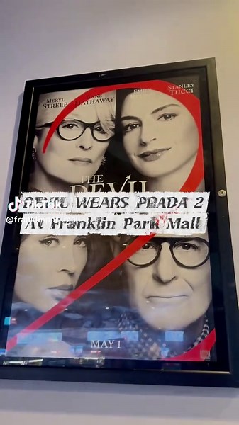 Catch The Devil Wears Prada 2 in theatres or shop it in Old Navy at Franklin Park Mall! 👠🔱