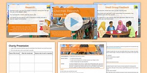 Charities Research Lesson Pack