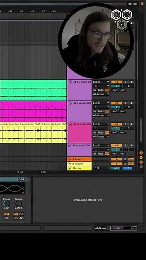 Homemade Spectral Multipass in Ableton #shorts