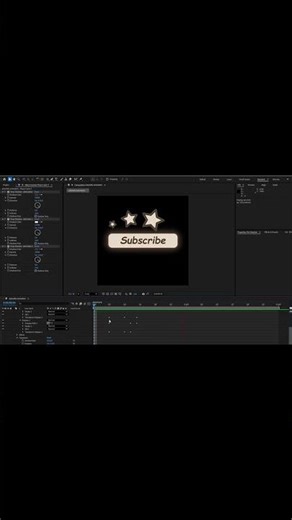 Subscribe animation. #aftereffect #animation #motiongraphics