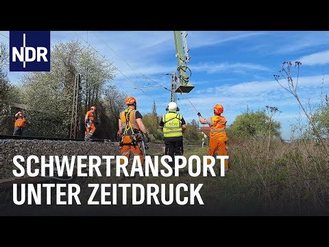 Schwerlasttransporte mit Heli, Schiff und LKW | Die Nordreportage | NDR Doku