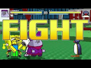AN Mugen Request #1847: Chowder, Snoopy, Spongebob, Newbie VS Pingu