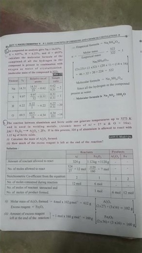 11 th chemistry unit 1 book back answers #chemistry#focus#answers#study