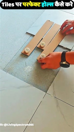 The Secret to PERFECT Tiles Every Time?!🤯 This Tool is MAGIC! #tilehack #diy #constructionhacks