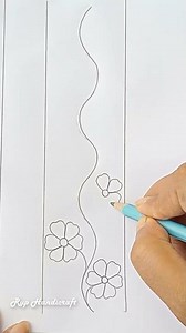 Beautiful Borderline Design Drawing Drawing shorts videos #youtube #shorts #drawing #howtodraw