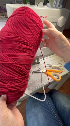 YARN Rope Bowl Easy Beginner Sewing Project Tutorial Fun ##sewing #rope #crochet