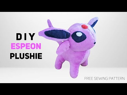 How to Make an Espeon Plush [Free Pattern]