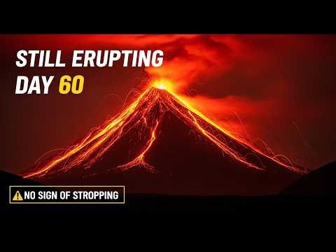 Mayon Volcano Day 60: 4 Pyroclastic Flows, 1,139 t/d SO2 and Still No Sign of Pause