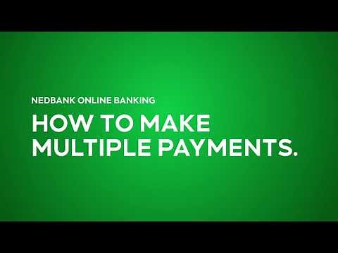 How to make multiple payments via Online Banking