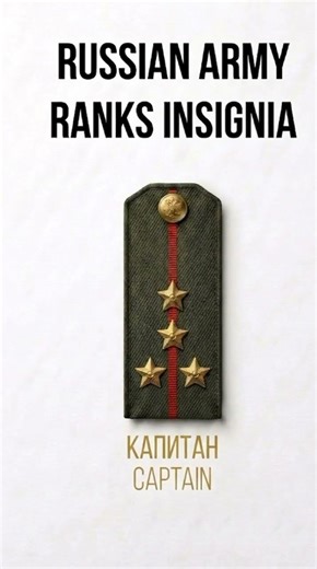 Russia Army Ranks Insignia #army #insignia