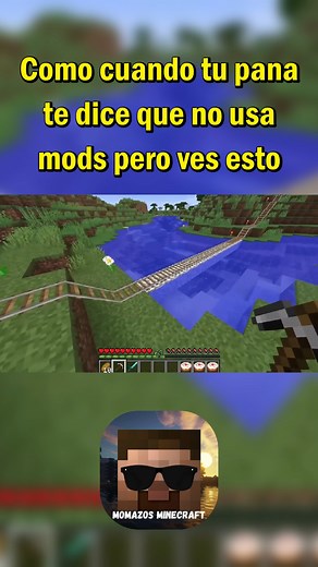 7.1K views · 103 reactions | Como cuando tu pana te dice que no usa mods pero ves esto #funnyvideos | Momazos minecraft | Facebook