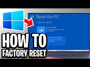 How To Factory Reset HP Laptop Without Password - Step By Step