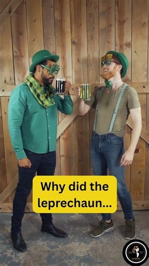 Luck vs Logic Why the Leprechaun Chose AI 🍀🤖 #Shorts