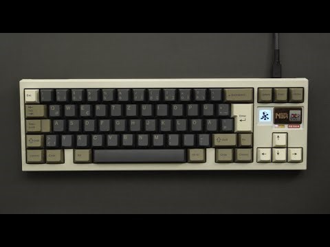 Matrix Navi linen with ISO-DE Layout + GMK Boulder