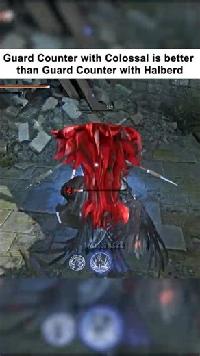 Guard Counter with Colossal weapons is better than Halberd | Elden Ring #eldenring #nightreign