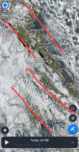 Today's 2 Massive HAARP Waves caught on Satellite 📡☣️🇬🇧🛰🗺 📅 - Monday 27th October 2025 🤝 - If you'd like to support the work, research and experiments that i do: coff.ee/napoleonblownaparte | Napoleon Blownaparte's Orgonite
