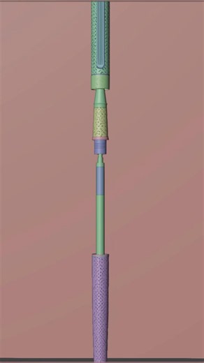 3D animation and exploded view made in Blender 3D