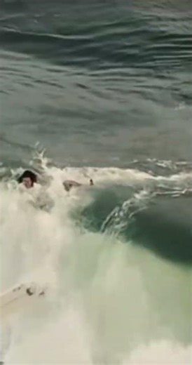 The Shore Break Mishap#surf #nature#waves#shorts#surfingworld #accident