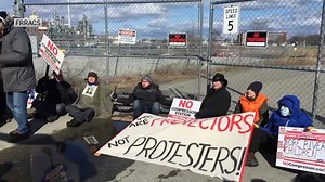 Demonstrators Arrested at Protest of Weymouth Compressor Station