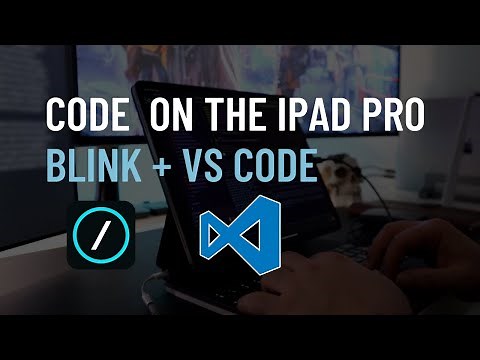 Coding on the iPad PRO || More Options || Blink + VS Code