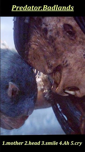 Predator: Badlands (2025) | A Mother’s Final Goodbye — Dirk & Bud Hold On Tight 😢🔥