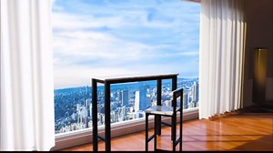 51 Inch Bar Table, Bar Height Pub Table, Water-Resistant Counter Height Table, Rectangular High Top for Kitchen & Dining Living Room, Black Metal Frame & Easy to Set Up, Black