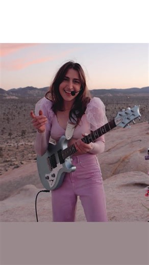 A live looping concert from the top of a giant rock