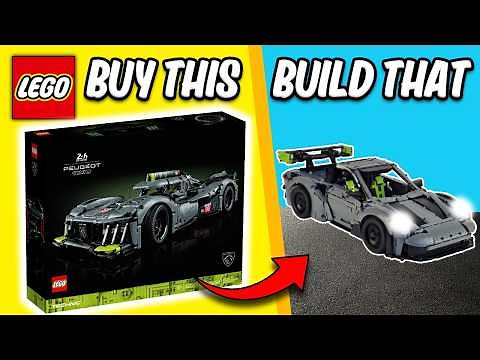 BUY This BUILD That - LEGO Technic 42156 PEUGEOT 9x8 24H Le Mans Hybrid Hypercar