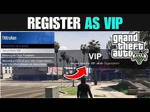 GTA 5: How to register as VIP