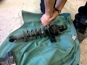 Lancer coil spring removal: the easy way