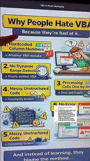 VBA Isn't Broken—Your Skills Are #coding #tutorial