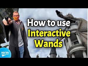 How to Use Interactive Wands at Universal || Wizarding World of Harry Potter