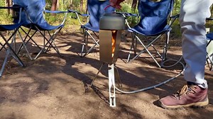 Tripod Torch - Compact Campfire - Camping, Overlanding, Outdoors, Firepit, Portable Fire, Camp, RV, Jeep, Van, Tent, Camper, Propane, Pit - Etsy
