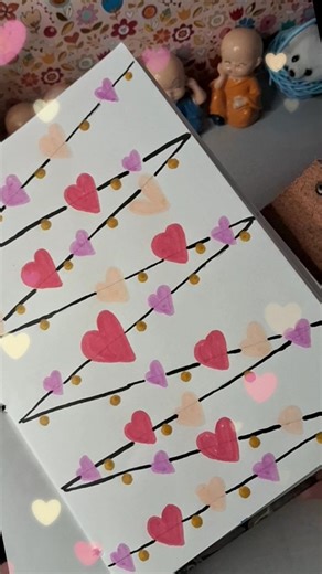 Aesthetic Heart Doodle 💖 Easy & Satisfying Art#satisfying #shorts #trending #doodle