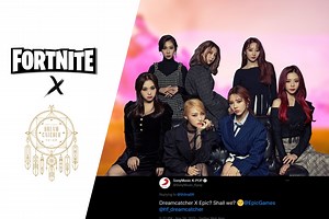 Fortnite x Dreamcatcher officially teased by Sony K-POP, sends fans into a frenzy