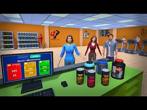 My Gym Simulator Fitness Store Gameplay walkthrough - Part 1 (Android, iOS)