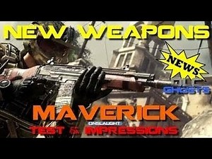 COD Ghosts: Test nouvelle arme Sniper "Maverick A2" Gameplay en MME sur Strikezone