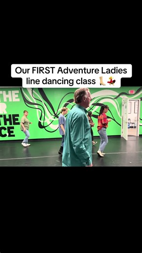 Adventure Ladies first country line dance lesson