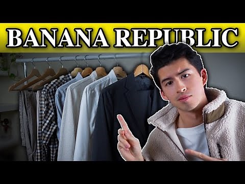 My Banana Republic Clothing Collection | What To Buy 2024