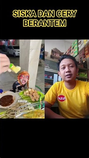 CERY DAN SISKA BERKELAHI 😂🤣 NURRAYNI25 #fypシ゚viral #funny #shorts
